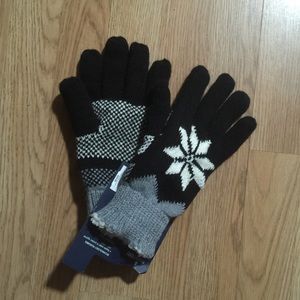 Isotoner Gloves repels water keep hands drier.